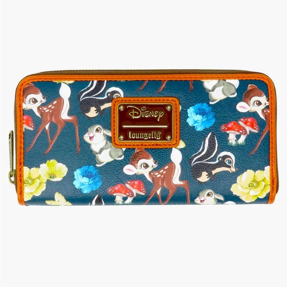 COPY - Loungefly Bambi and Friends Dipper Wallet EUC